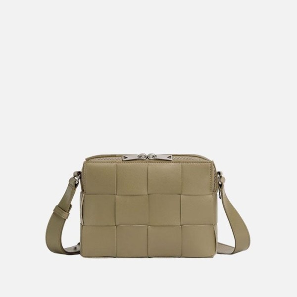 ❤보테가베네타 남성 카프스킨 카세트 카메라백 【매장-340만원대】 - Bottega Veneta Mens Beige Cross Bag - bv119x