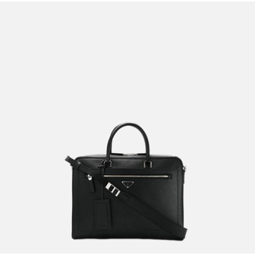❤프라다 남성 사피아노 브리프케이스 【매장-270만원대】 - Prada Mens Black Tote Bag - pr696x