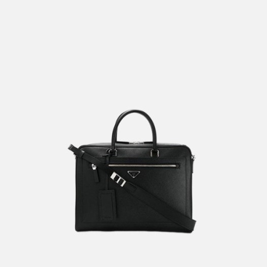 ❤프라다 남성 사피아노 브리프케이스 【매장-270만원대】 - Prada Mens Black Tote Bag - pr696x