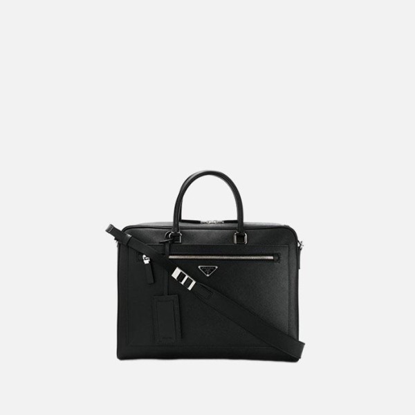 ❤프라다 남성 사피아노 브리프케이스 【매장-270만원대】 - Prada Mens Black Tote Bag - pr696x