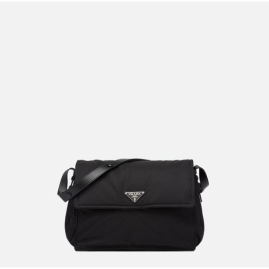 ❤프라다 남/녀 리나일론 패딩 숄더백 【매장-400만원대】 - Prada Unisex Black Shoulder Bag - pr700x