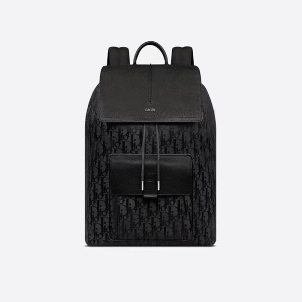 ❤디올 남성 CD 다이아몬드 힛더로드 백팩 【매장-500만원대】 - Dior Mens Black Back Pack - di641x