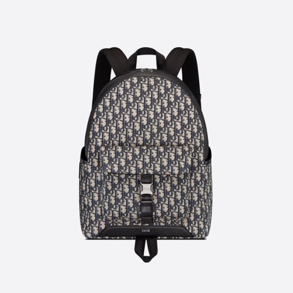 ❤디올 남성 익스플로러 오블리크 자카드 백팩 【매장-380만원대】 - Dior Mens Navy Back Pack - di642x