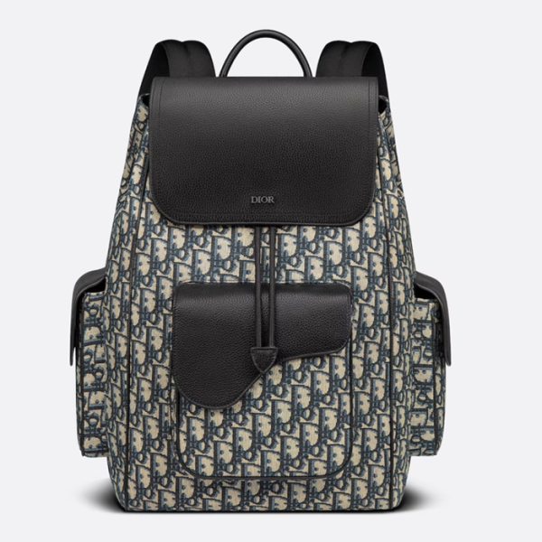 ❤디올 남성 새들 오블리크 백팩 【매장-440만원대】 - Dior Mens Navy Back Pack - di645x