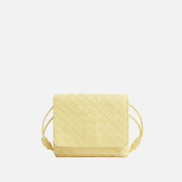 ❤보테가 여성 미니 인트레치아토 크로스바디 백 【매장-350만원대】 - Bottega Veneta Womens Yellow Cross Bag - bv124x