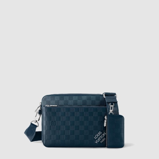 ★루이비통 남성 트리오 메신저 크로스백 M40438 - Louis vuitton Mens Blue Cross Bag - lv1787x