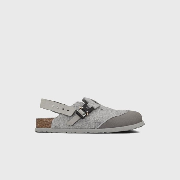 ❤디올 X 버켄스탁 남/녀 토키오 그레이 뮬 【매장-170만원대】 - Dior Unisex Gray Slippers - di653x