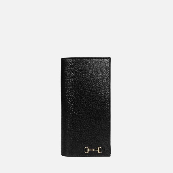 ❤구찌 남성 홀스빗 장지갑 【매장-150만원대】 - Gucci Mens Black Long Wallets - gu961x