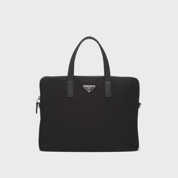 ❤프라다 남성 리나일론 및 사피아노 브리프케이스 【매장-330만원대】 - Prada Mens Black Tote Bag - pr702x