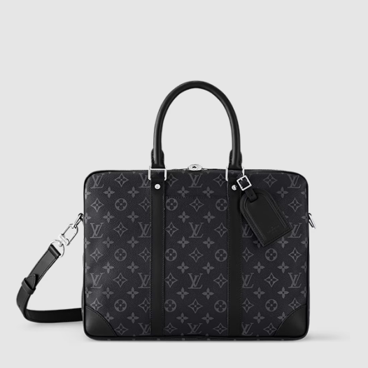 ★루이비통 남성 포르트 도큐멍 보야주 M46457 - Louis vuitton Mens Black Tote Bag - lv1821x