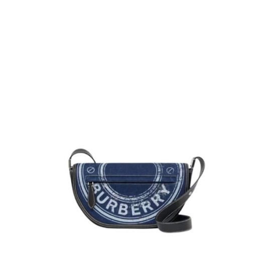 ❤버버리 여성 크로스백 데님 가방 로고 【매장-240만원대】 - Burberry Womens Blue Cross Bag - bu278x