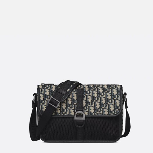 ★디올 남성 오블리크 8 스몰 메신저 백 - Dior Mens Black Cross Bag
