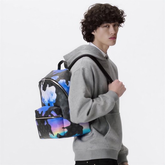 ★루이비통 남성 디스커버리 백팩 M21429 - Louis vuitton Mens Blue Back Pack - lv1823x