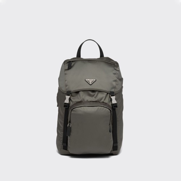 ❤프라다 남성 리나일론 및 사피아노 가죽 백팩 포레스트 그린 2VZ135【매장-300만원대】 - Prada Mens Green Backpack - pr704x
