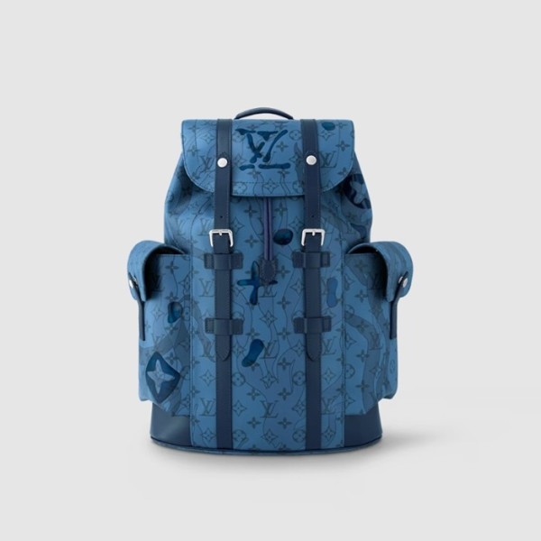 ❤루이비통 남성 크리스토퍼 MM 백팩 M22636 - Louis vuitton Mens Blue Back Pack - lv1846x