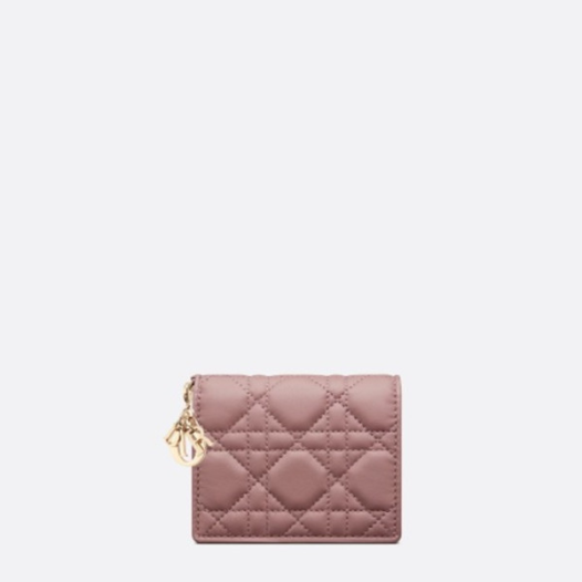 ❤디올 여성 미니 지갑 S0178ONMJ_M81P - Dior Womens Pink Wallets - di674x
