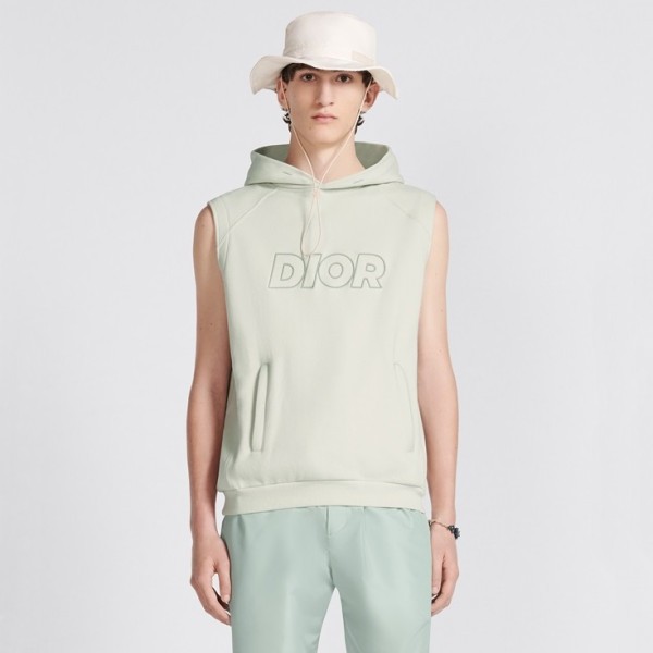 ❤디올 남성 그레이 후드 베스트 - Dior Mens Gray Vest - di676x