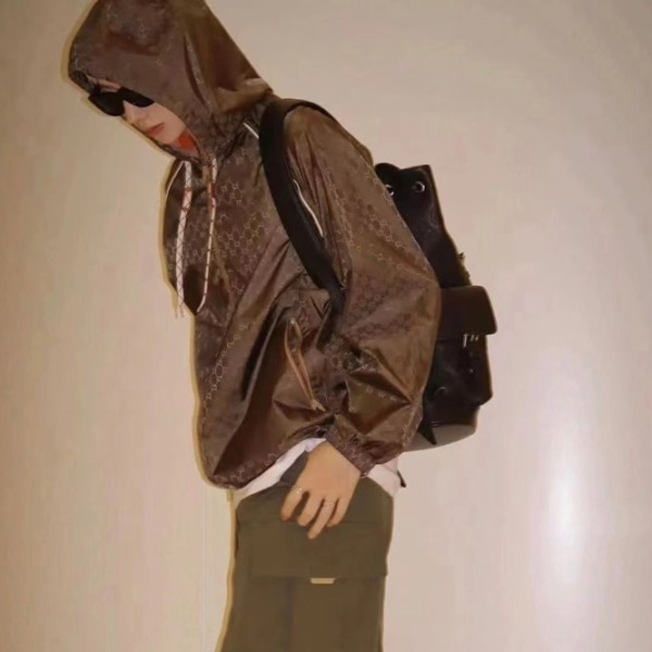 ❤구찌 남성 캐쥬얼 브라운 집업 자켓 - Gucci Mens Brown Jackets - Gu979x