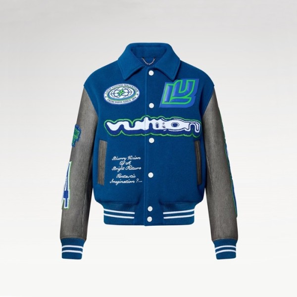 ❤루이비통 남성 블루 자켓 - Louis vuitton Mens Blue Jackets - lv1856x