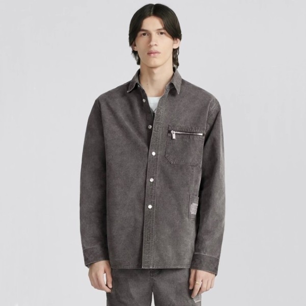 ❤디올 남성 캐쥬얼 블랙 셔츠 - Dior Mens Black Shirts - di687x