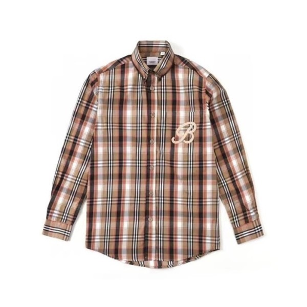 ❤버버리 남성 카멜 셔츠 - Burberry Mens Camel Shirts - bu295x