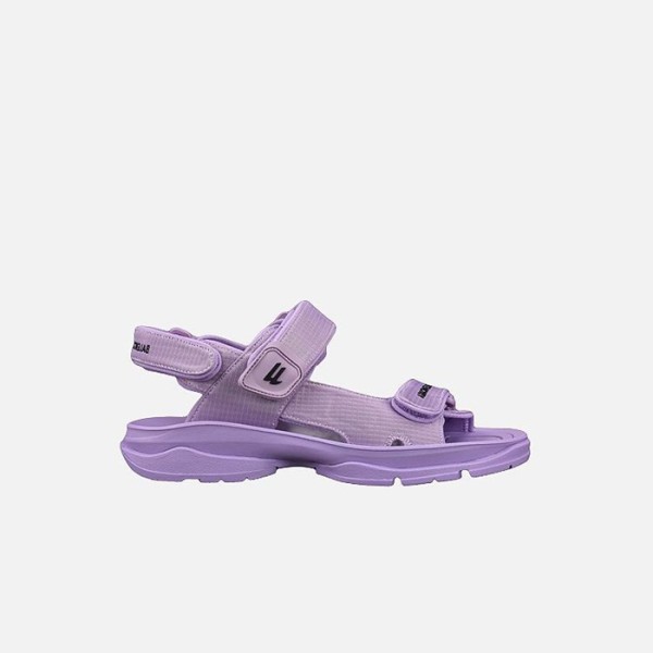 ❤발렌시아가 남/녀 TOURIST 퍼플 샌들 【매장-110만원대】 - Balenciaga Unisex Purple Sandals - ba609x