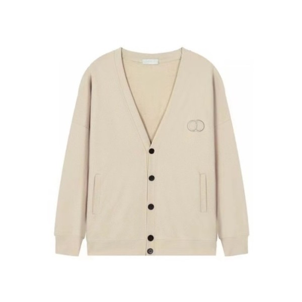 ❤디올 남성 베이지 브이넥 가디건 - Dior Mens Beige Cardigan - di699x
