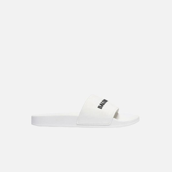 ❤발렌시아가 남성 화이트 풀 슬라이드 샌들 【매장-80만원대】 - Balenciaga Mens White Slippers - ba634x
