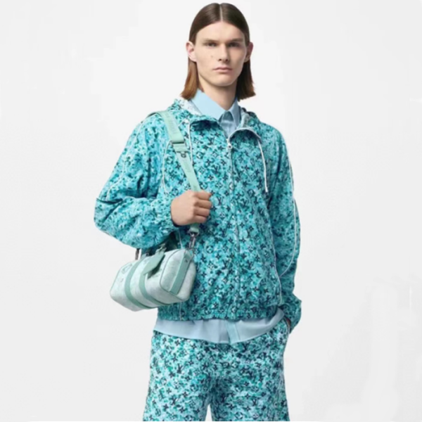 ❤루이비통 남성 블루 집업 자켓 - Louis vuitton Mens Blue Zipup Jackets - lv1877x