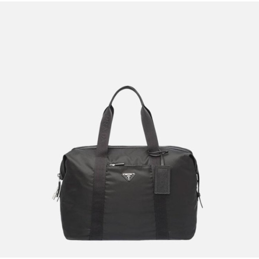 ❤프라다 남성 리나일론 사피아노 보스턴백 【매장-330만원대】 - Prada Mens Black Keepall - pr738x
