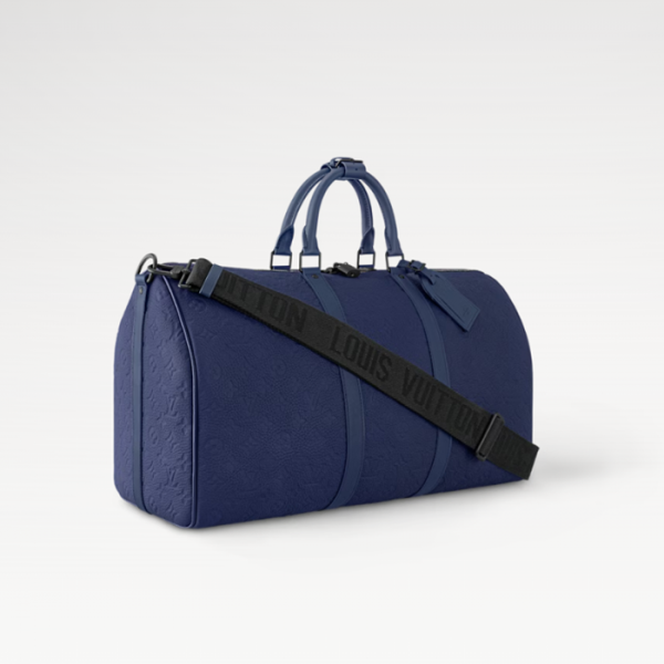 ❤루이비통 남성 키폴 반둘리에 50 M11495 - Louis vuitton Mens Blue Keepall - lv1876x