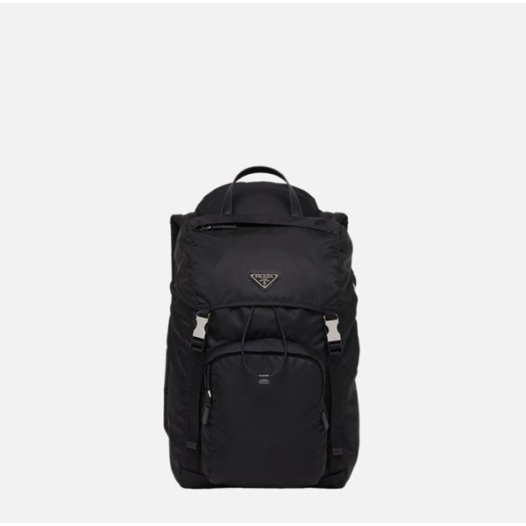 ❤프라다 남성 리나일론 사피아노 후드 백팩 - Prada Mens Black Back Pack - pr747x