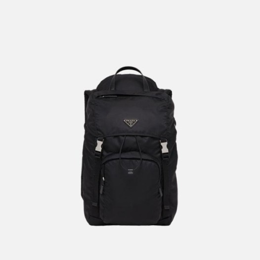❤프라다 남성 리나일론 사피아노 후드 백팩 - Prada Mens Black Back Pack - pr747x