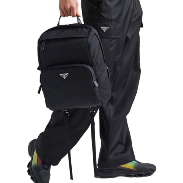 ❤프라다 남성 리나일론 사피아노 백팩 【매장-350만원대】 - Prada Mens Black Back Pack - pr749x