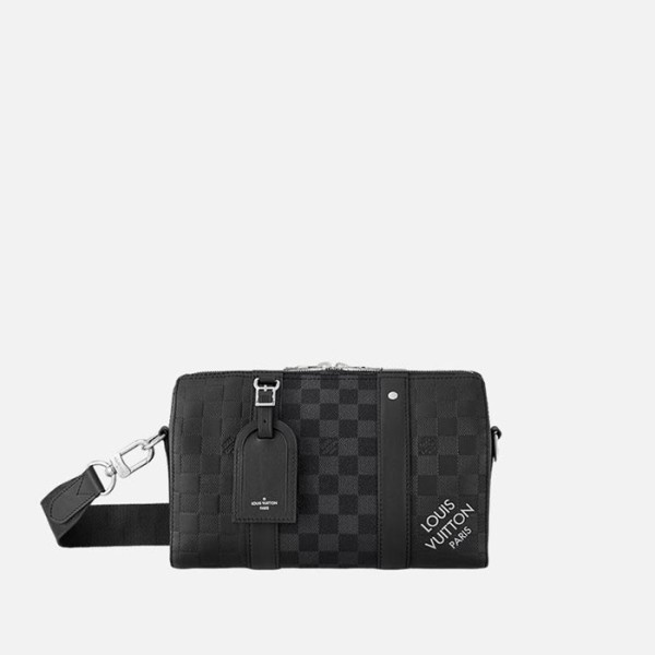 ❤루이비통 남성 다미에 인피니 시티 키폴 【매장-430만원대】 - Louis vuitton Mens Black Cross Bag - lv1881x