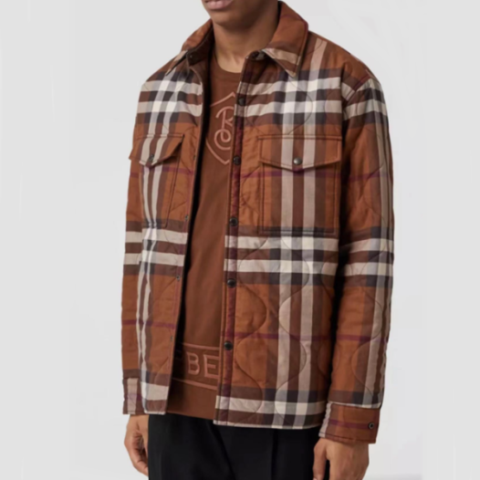 ❤버버리 남성 체크 브라운 자켓 - Burberry Mens Brown Jackets - bu304x