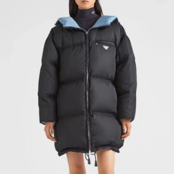 ❤프라다 여성 블랙 다운 패딩 - Prada Womens Black Down Padding- pr751x