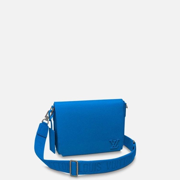 ❤루이비통 남성 테이크오프 메신저백 M22505 【매장-390만원대】 - Louis vuitton Mens Blue Cross Bag - lv1885x