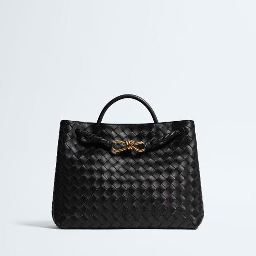 ❤보테가베네타 여성 미디움 안디아모 토트백 【매장-600만원대】 - Bottega Veneta Womens Black Midium Tote Bag - bv169x