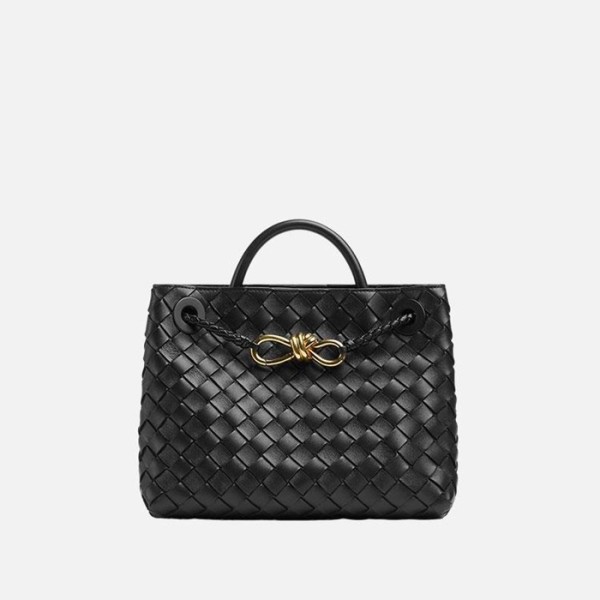 ❤보테가베네타 여성 램스킨 미디움 안디아모 토트백 【매장-600만원대】 - Bottega Veneta Womens Black Midium Tote Bag - bv169x