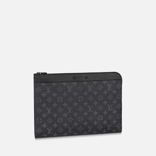 ❤루이비통 남성 모노그램 포쉐트 주르 【매장-170만원대】 - Louis vuitton Mens Black Clutch - lv1888x