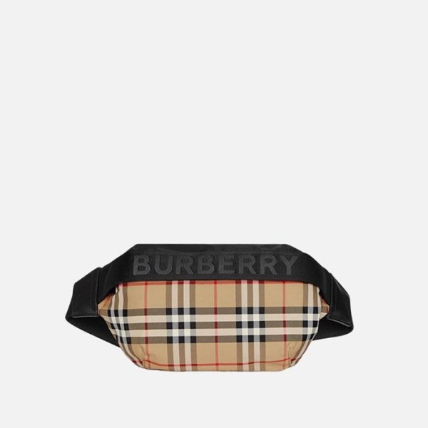 ❤버버리 남성 소니 빈티지 체크 벨트백 【매장-180만원대】 - Burberry Mens Beige Hip-sack - bu311x