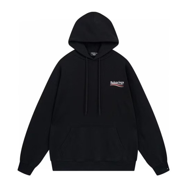 ❤발렌시아가 남성 블랙 후드티 - Balenciaga Mens Black Hoodie - ba700x