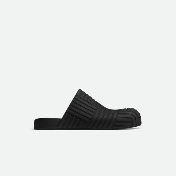 ❤보테가베네타 남/녀 블랙 슬라이드 【매장-100만원대】 - Bottega Veneta Unisex Black Slippers - bv183x