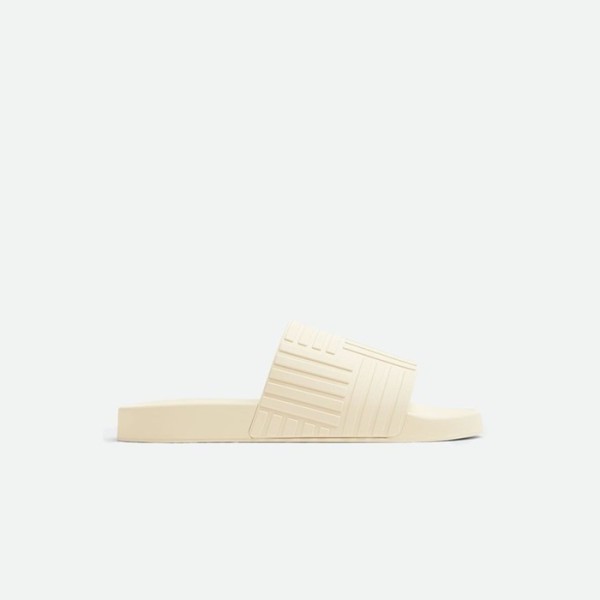❤보테가베네타 남/녀 슬라이드 씨 솔트 슬리퍼 【매장-90만원대】 - Bottega Veneta Unisex Ivory Slippers - bv187x