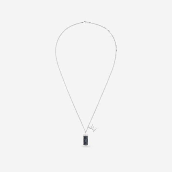 ❤루이비통 남성 다미에 블랙 목걸이 M62490 【매장-100만원대】 - Louis vuitton Mens Necklace - acc208x