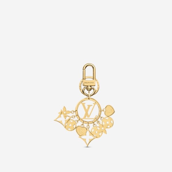 ❤루이비통 LV 남성 서클 트윙클링 키링 M01359 【매장-100만원대】 - Louis vuitton Mens Yellow Gold Key Ring - acc216x