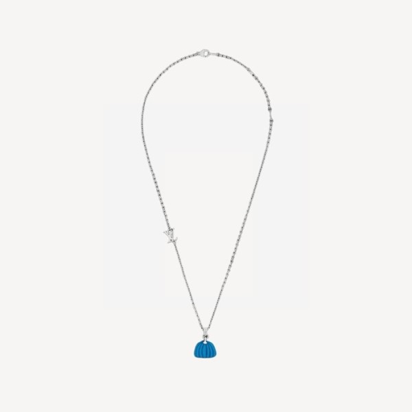 ❤루이비통 LV x YK 남성 호박 펜던트 M01099 【매장-100만원대】 - Louis vuitton Mens White Gold Necklace - acc228x