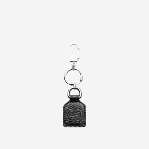 ❤구찌 남성 GG 엠보스 키링 625607 【매장-70만원대】 - Gucci Mens Black Key Ring - acc229x