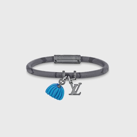 ❤루이비통 남성 행 잇 브레이슬릿 팔찌 M8153E 【매장-90만원대】 - Louis vuitton Mens White Gold Bangle - acc235x